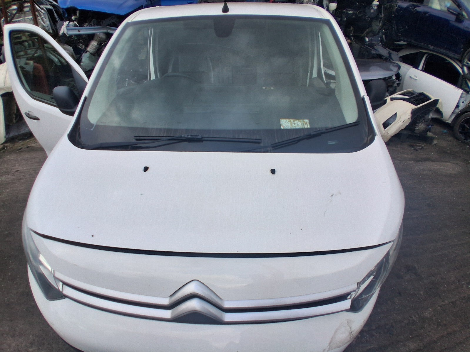 2019 CITROEN DISPATCH MK3 FRONT BONNET HOOD PANEL WHITE EWP
