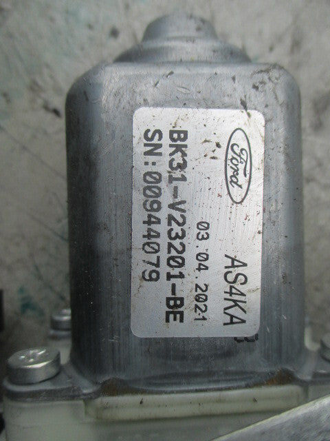 FORD TRANSIT 350 MK8 2021 NSF PASSENGER FRONT WINDOW REGULATOR BK31V23201BE