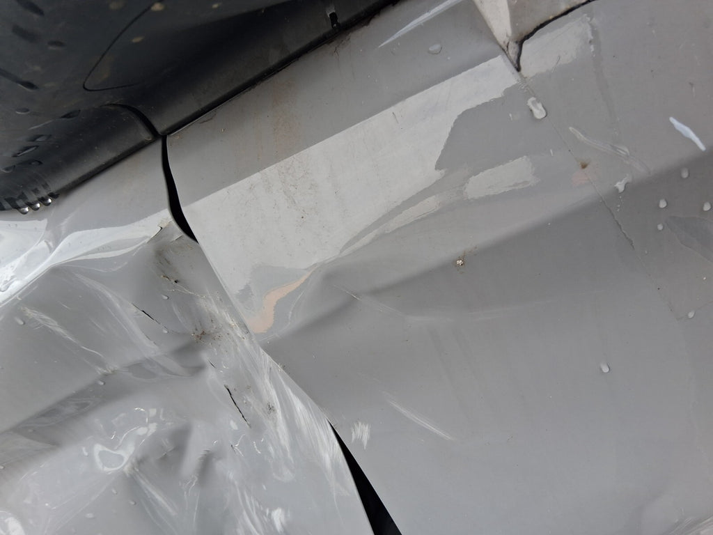 2024 FORD TRANSIT CUSTOM MK2 NSF PASSENGER SIDE BARE DOOR DAMAGED GREY