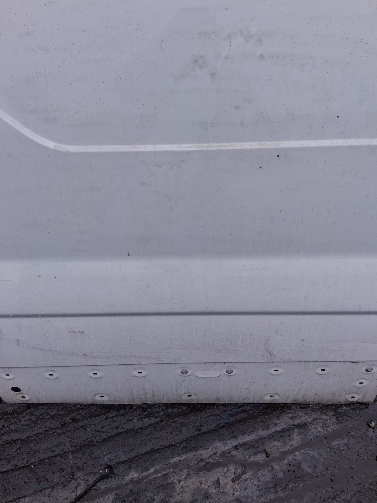 2005 VAUXHALL VIVARO MK1 NS PASSENGER SIDE LEFT SLIDING DOOR WHITE