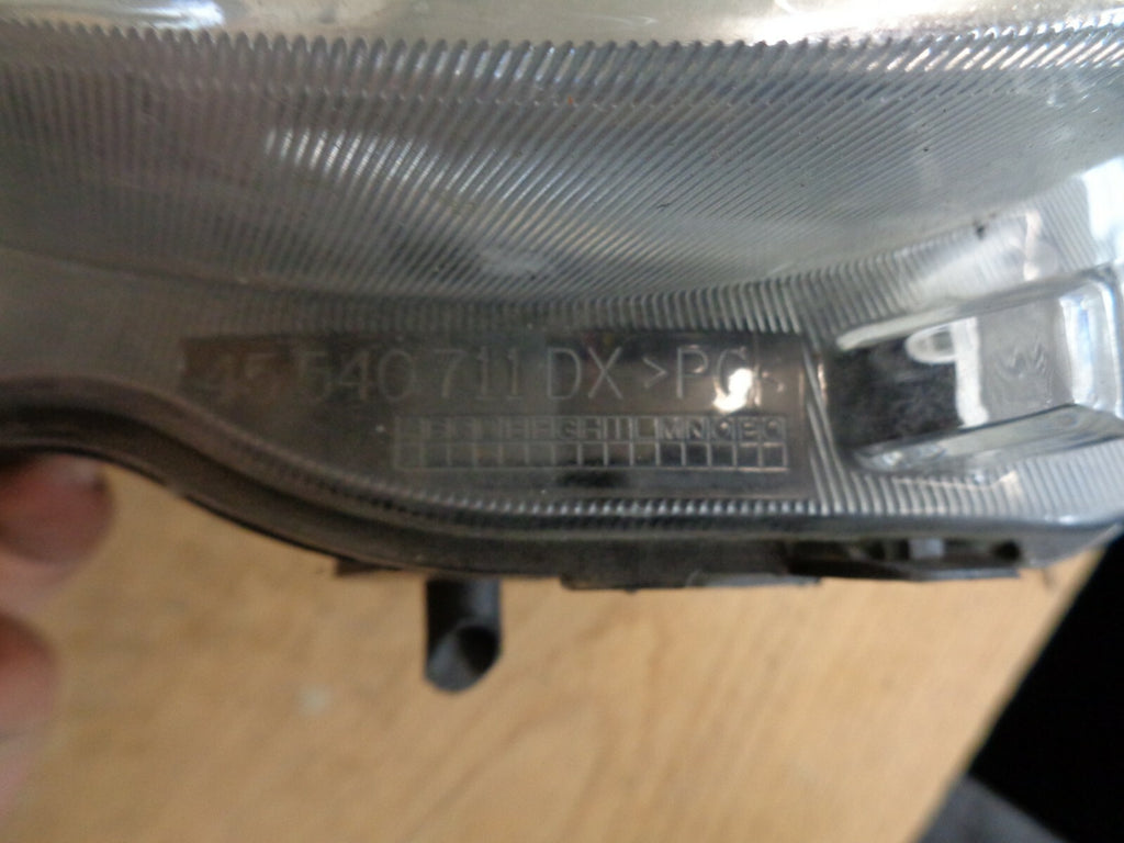 FIAT 500 FRONT RIGHT HEADLIGHT 45540711DX RHD DAMAGED