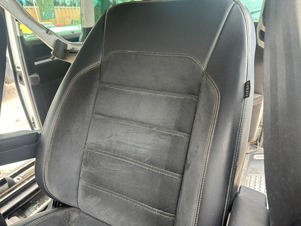 2018 VOLKSWAGEN CARAVELLE PASSENGER FRONT SEAT DOUBLE ARM REST HEATED LEATHER