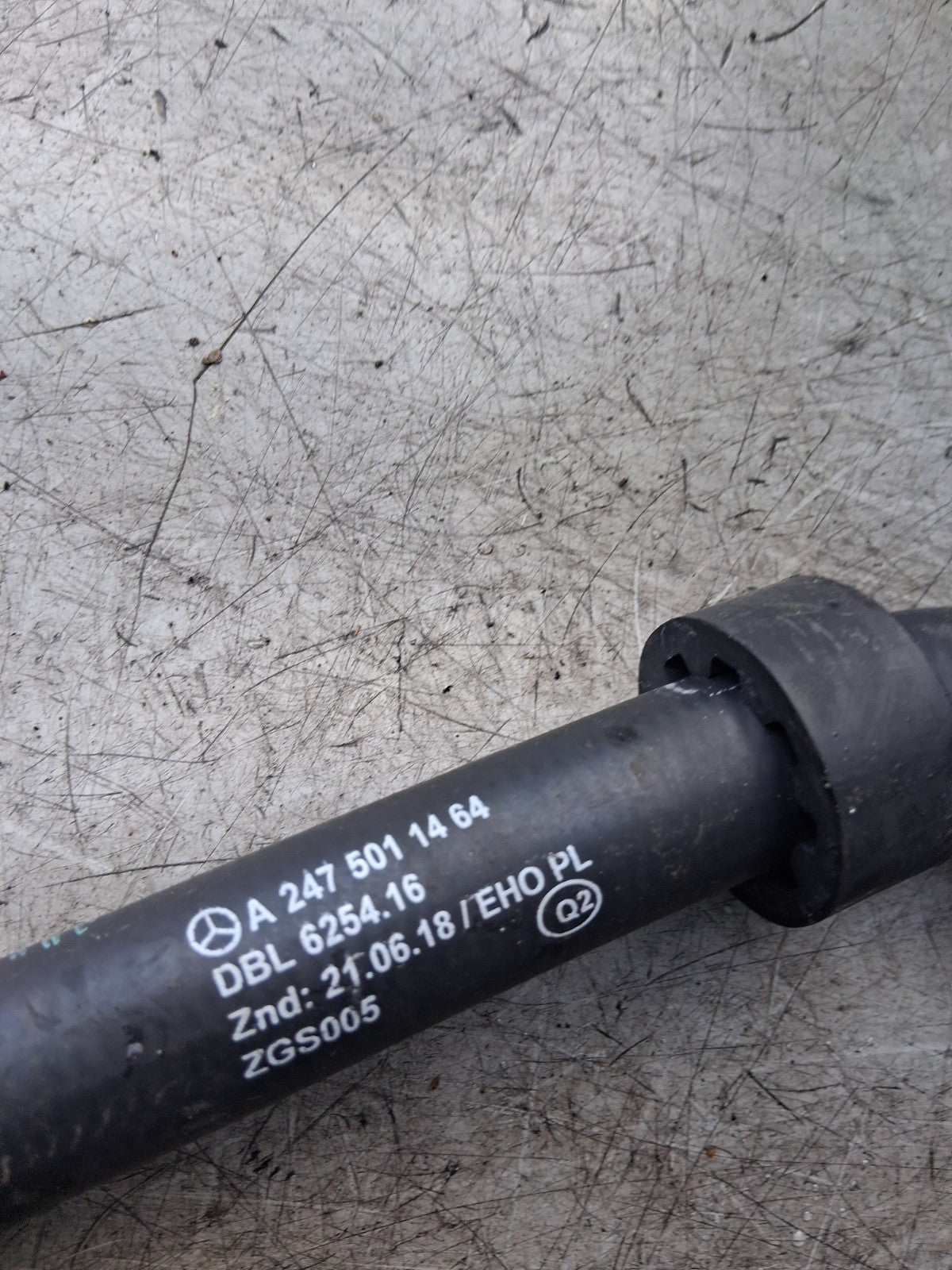 2021 MERCEDES A CLASS WATER COOLANT HOSE PIPE A2475011464