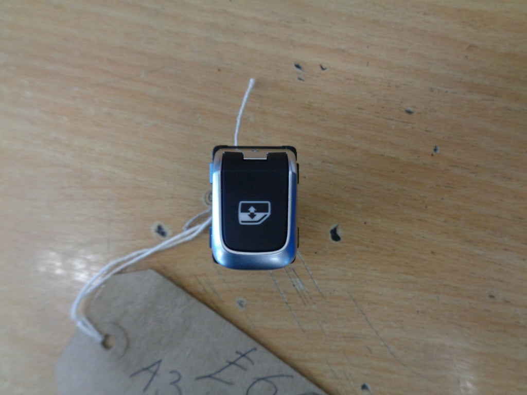 AUDI A3 2017 SINGLE WINDOW CONTROL SWITCH BUTTON SILVER BLACK 8V0959855C
