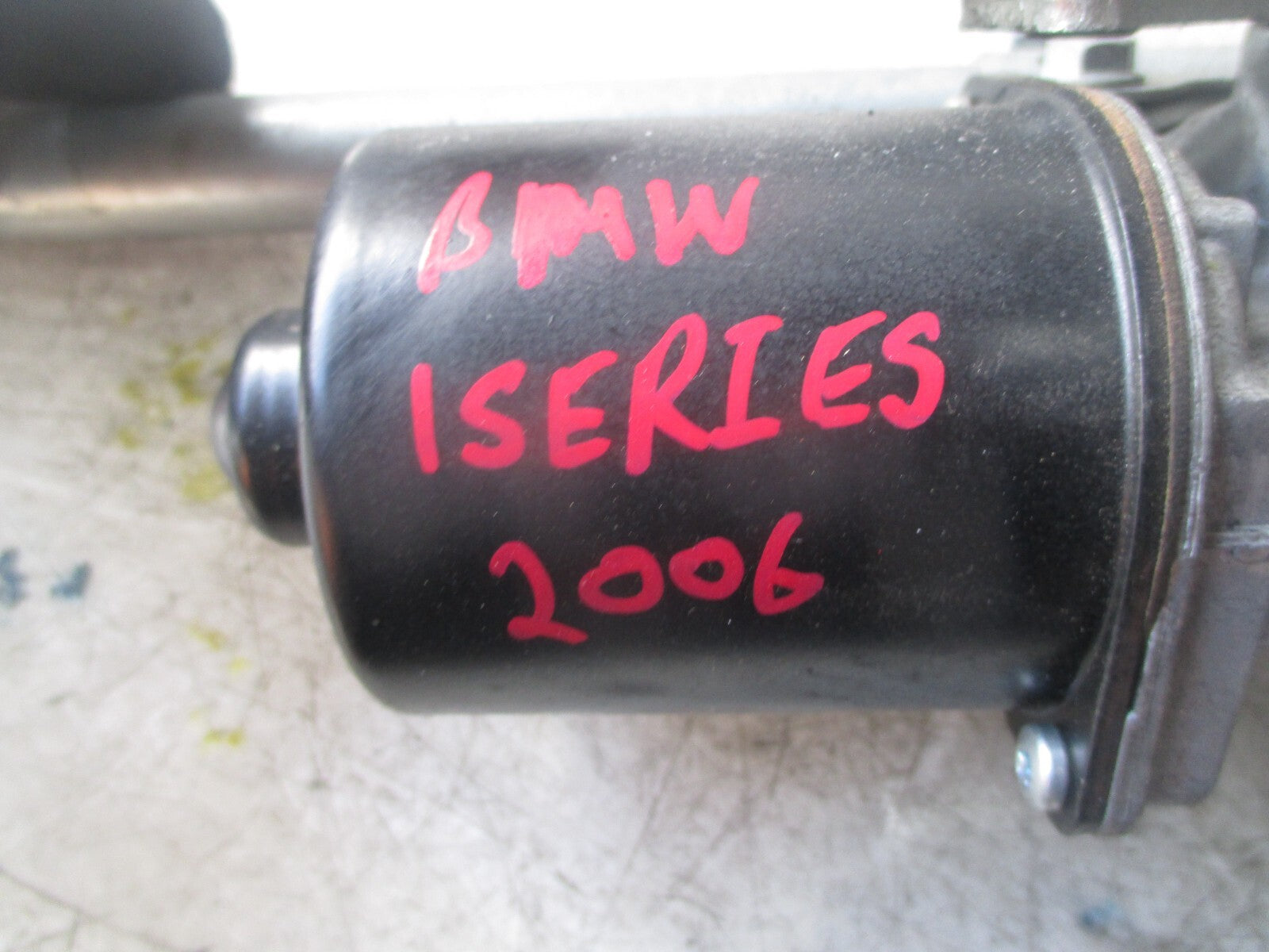 BMW 1 SERIES 2006 FRONT WIPER MOTOR LINKAGE 6938607