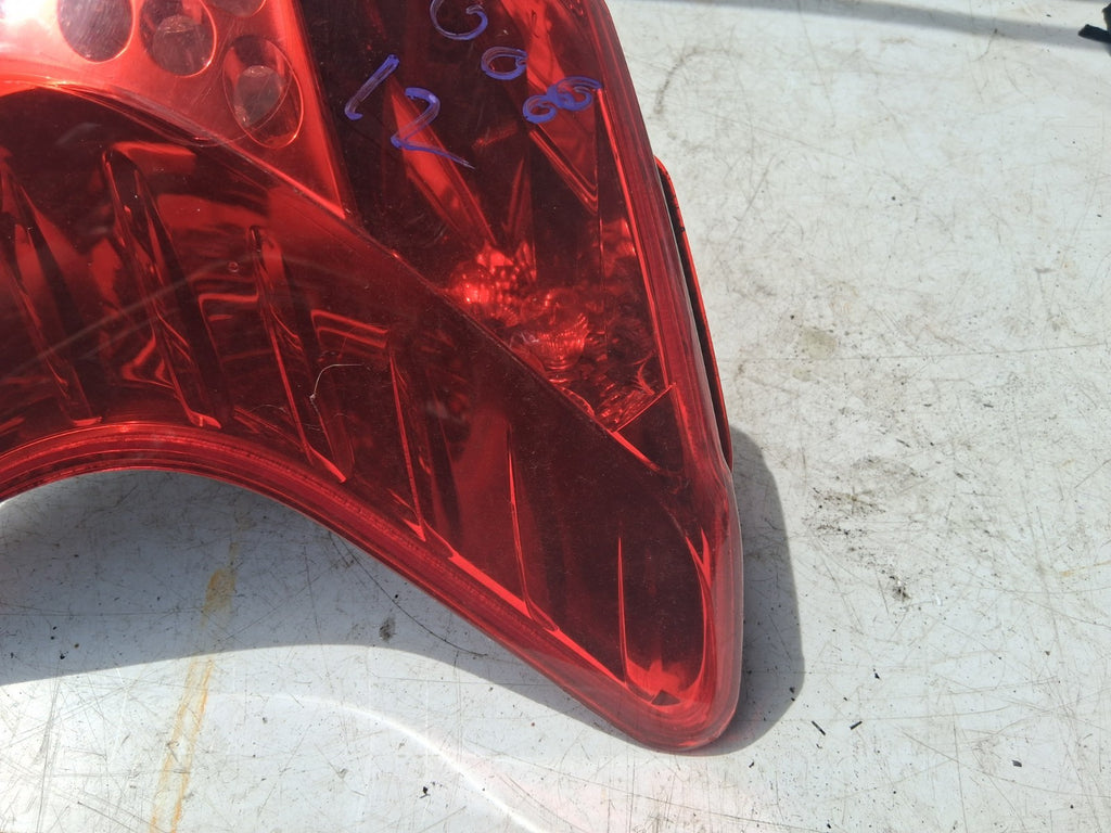 2012 PEUGEOT 3008 OSR DRIVER SIDE REAR OUTER TAIL LIGHT LAMP