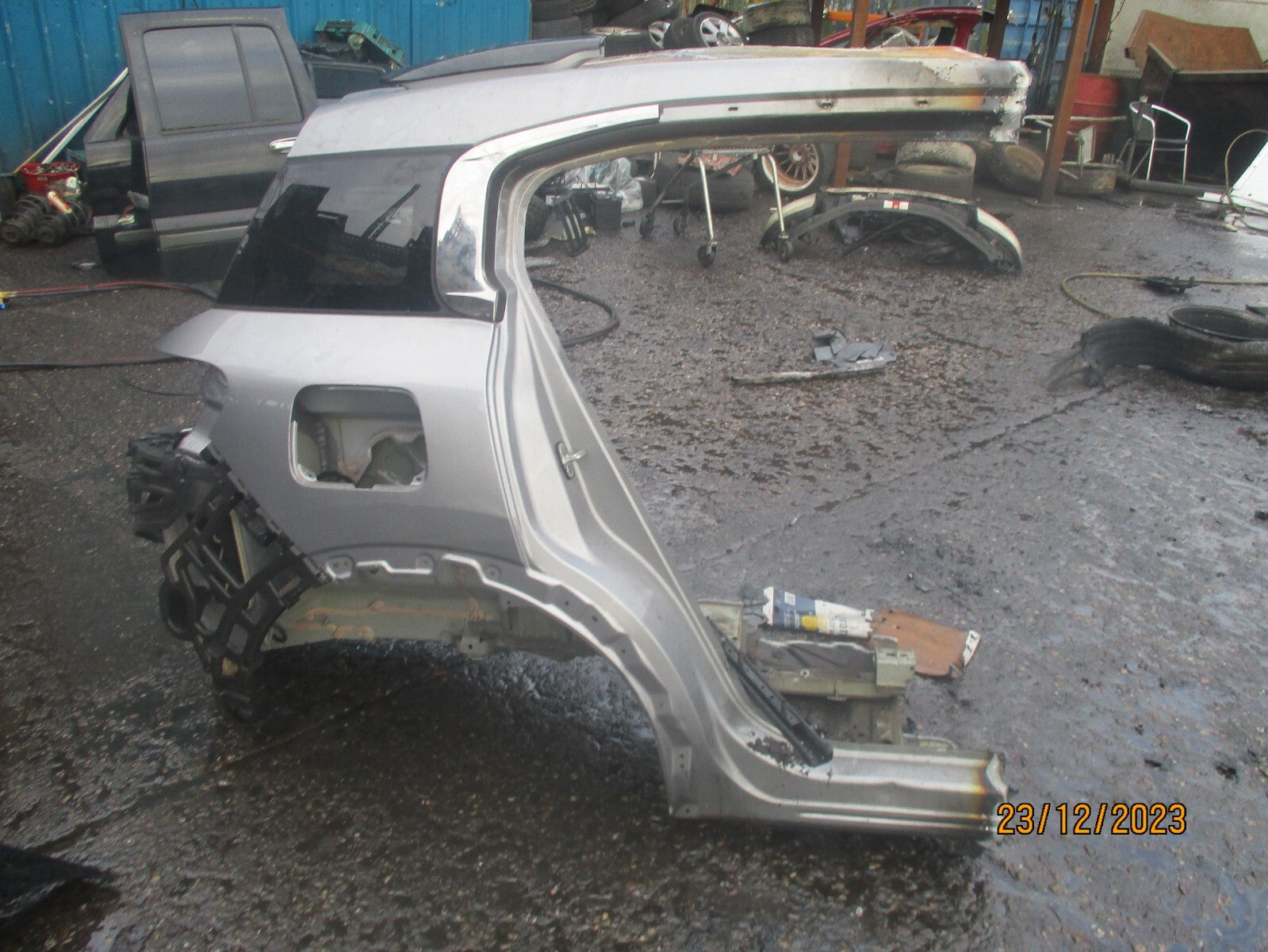 CITROEN C5 AIRCROSS 2021 OSR DRIVER SIDE REAR QUARTER PANEL GREY