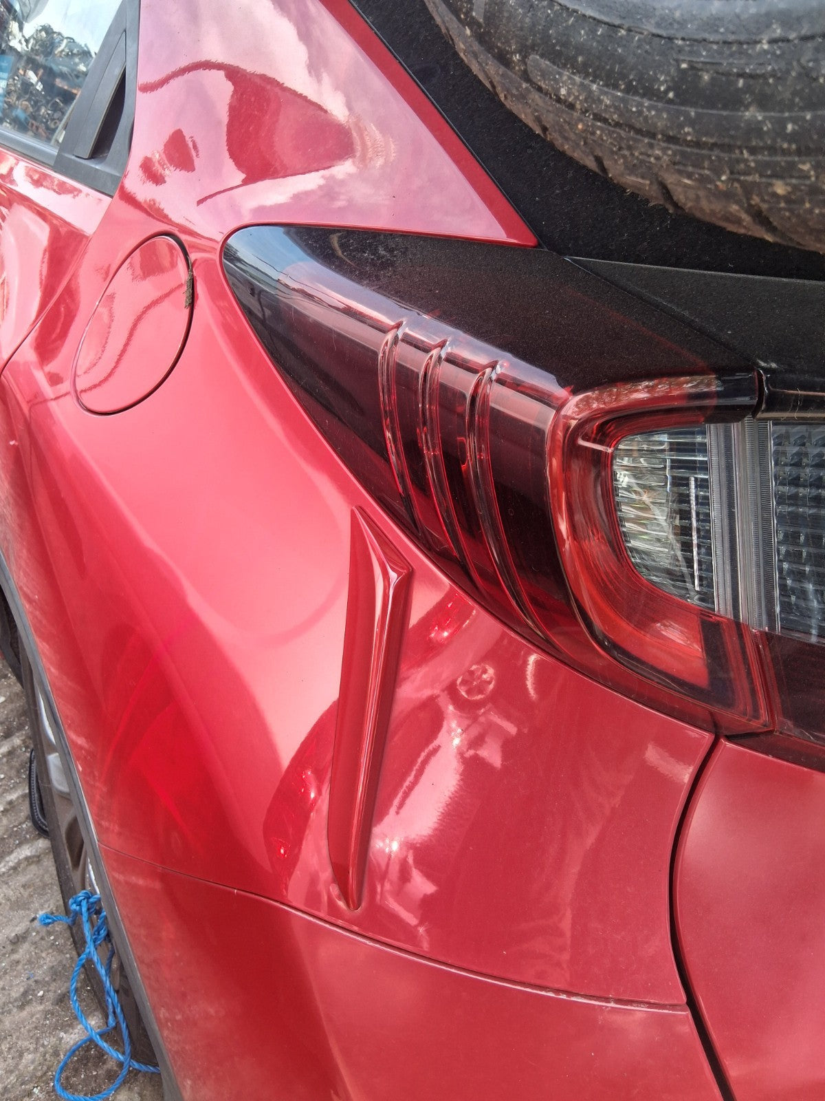 2016 HONDA CIVIC MK9 FACELIFT NSR PASSENGER SIDE REAR LEFT OUTER TAIL LIGHT