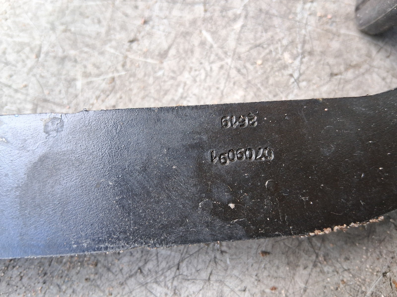 2023 RENAULT MASTER MK3 BRAKE PEDAL 1902059