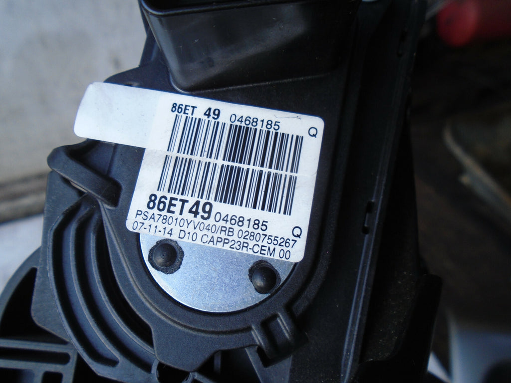 CITROEN C1 2015 MK2 PETROL ACCELERATOR THROTTLE PEDAL 78010YV040