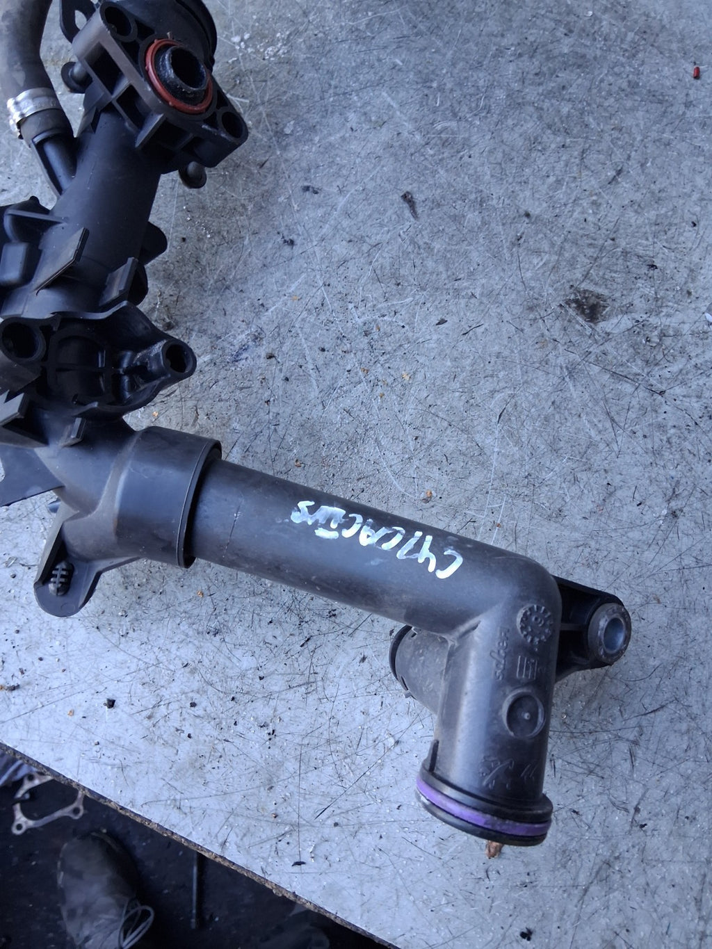 2019 CITROEN C4 CACTUS 1.5 DIESEL COOLANT HOSE PIPE 9820174380