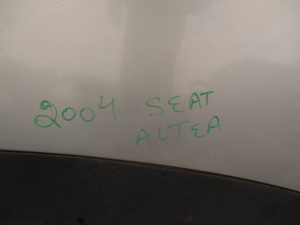 2004 SEAT ALTEA MK1 FRONT COMPLETE BONNET GREY