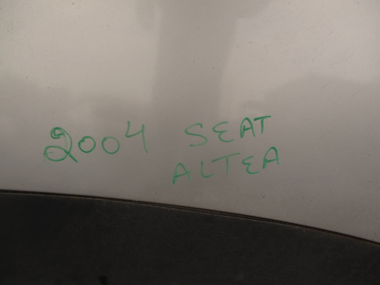 2004 SEAT ALTEA MK1 FRONT COMPLETE BONNET GREY