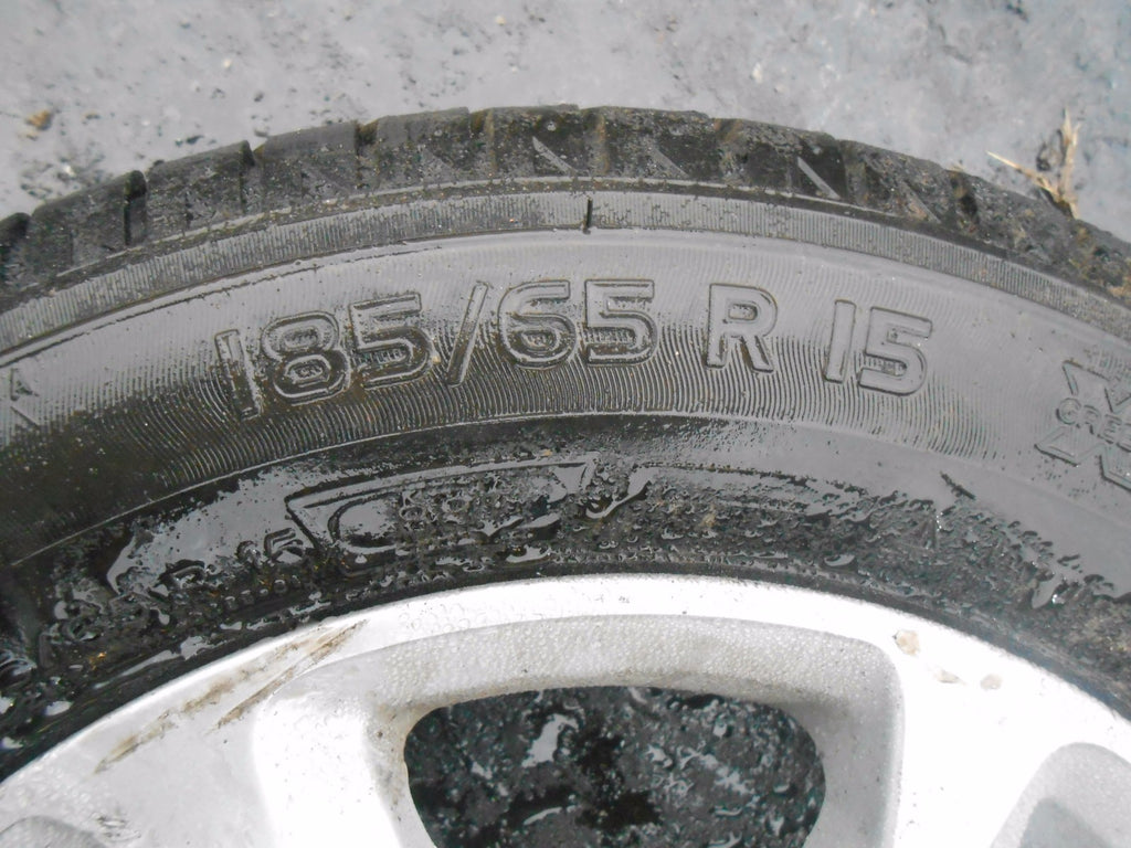 PEUGEOT 208 MK1 2016 X1 ALUMINIUM ALLOY WHEEL & TYRE MICHELIN 185/65 R15 REF001