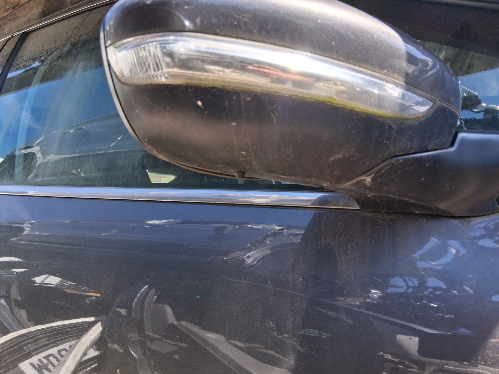 2019 PEUGEOT 208 MK1 OSF DRIVER SIDE FRONT RIGHT ELECTRIC WING MIRROR GREY