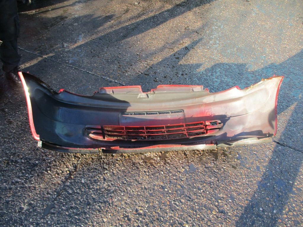 CITROEN XSARA PICASSO 2001 FRONT COMPLETE BUMPER RED