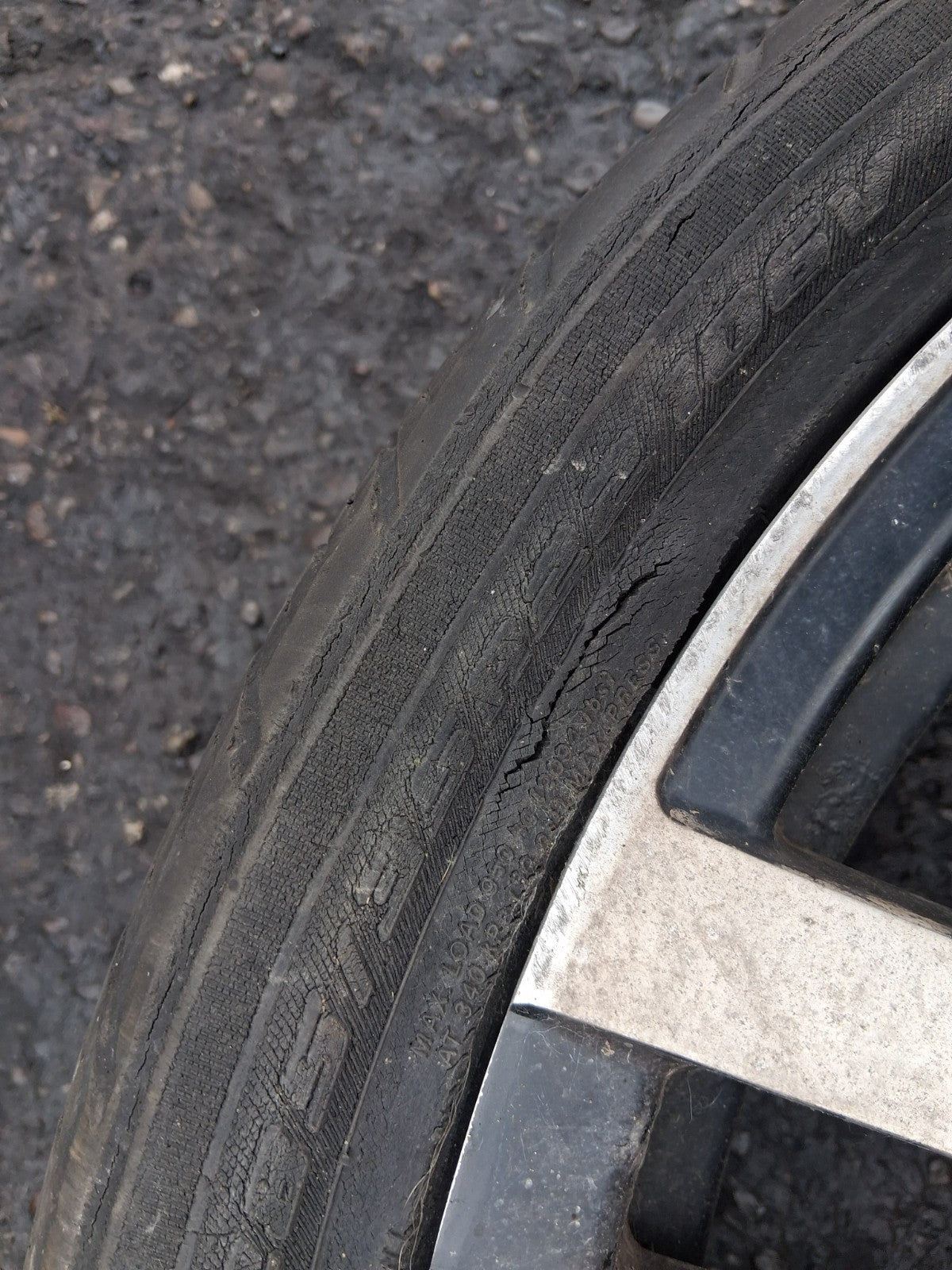 2005 PORSCHE CAYENNE MK1 22 INCH ALLOY WHEEL WITH TYRE 285/35ZR22