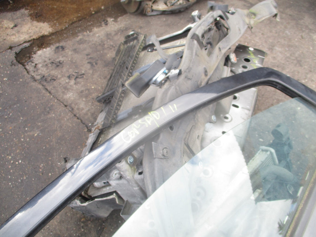 2012 VAUXHALL CORSA D 3 DOOR OS DRIVER SIDE DOOR BLACK