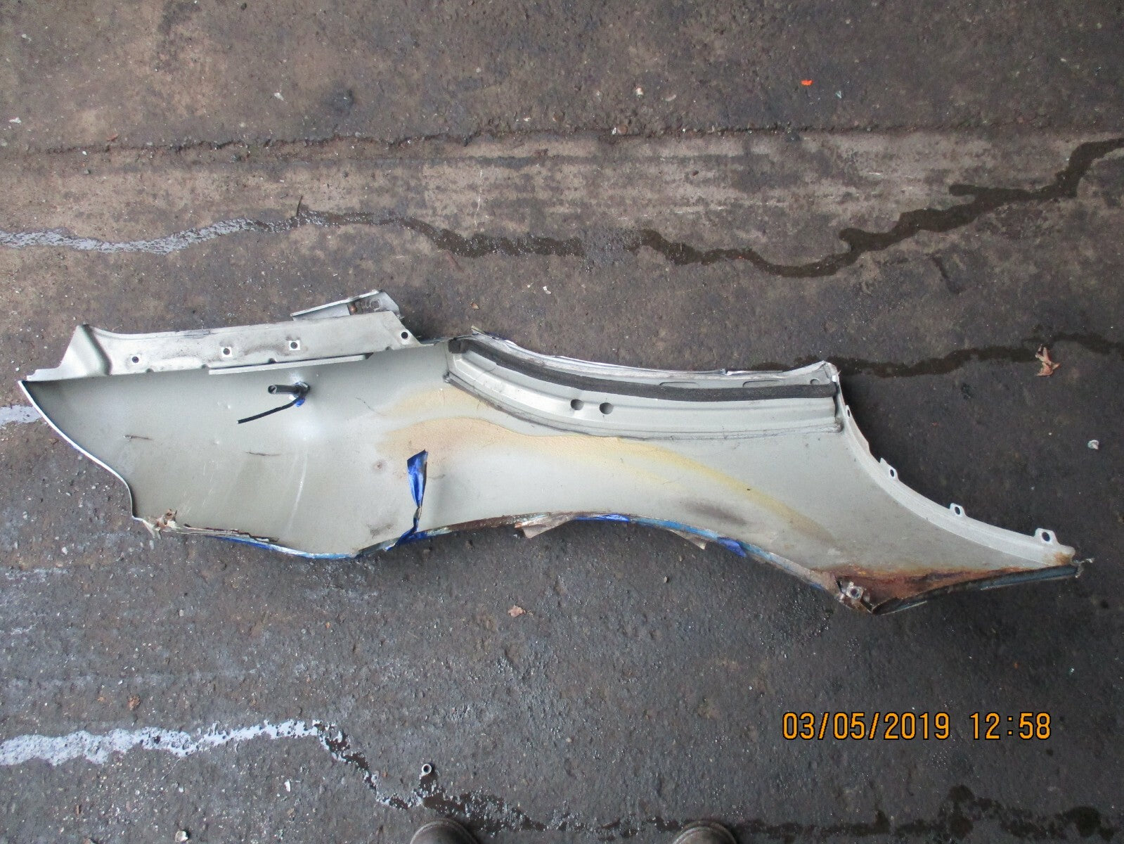 BMW Z3 E36 NS PASSENGER SIDE REAR QUARTER WING PANEL