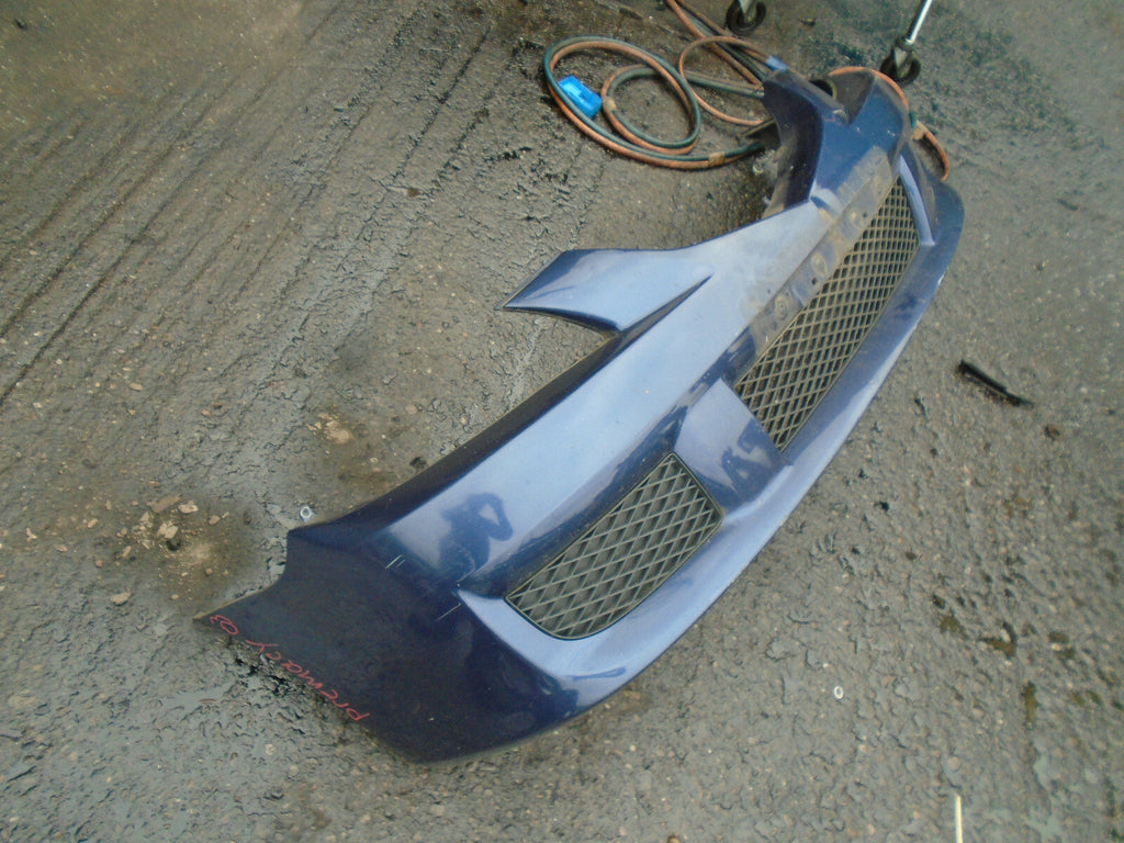 MAZDA PREMACY 2003 FRONT COMPLETE BUMPER BLUE