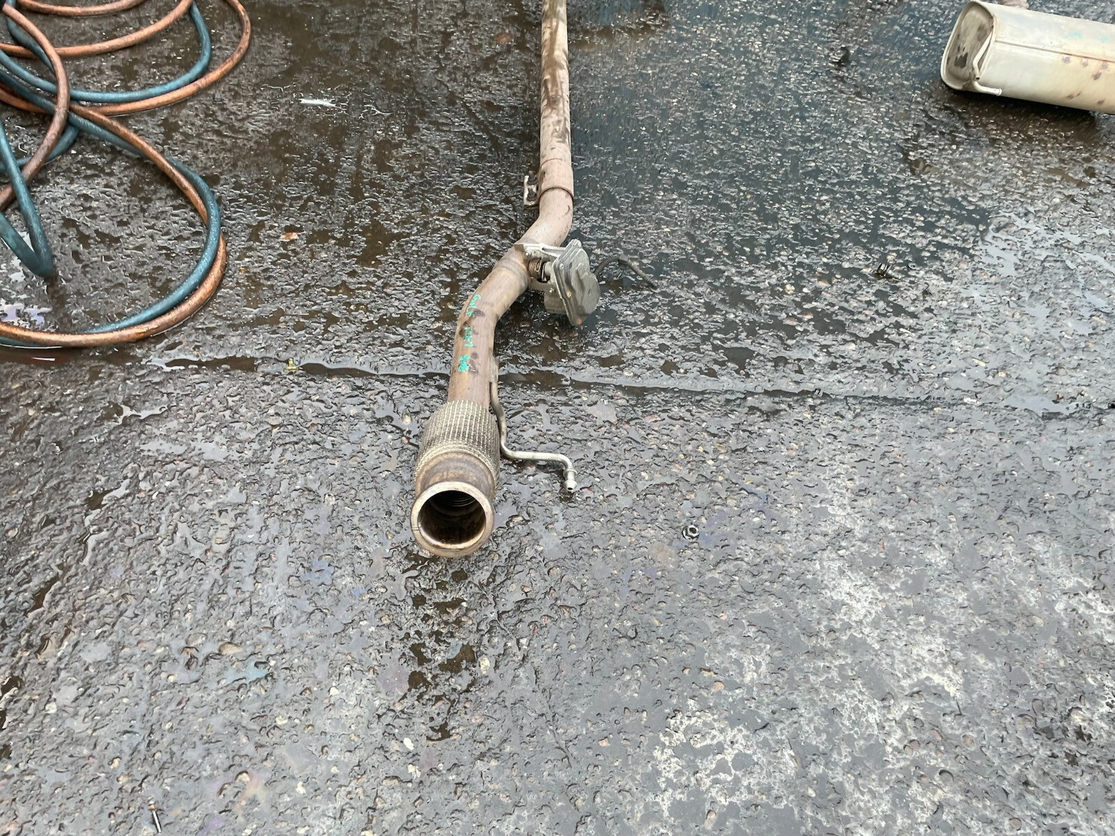 VOLKSWAGEN GOLF MK7 2018 2.0 DIESEL COMPLETE EXHAUST BACK BOX FLEXI CENTRE PIPE