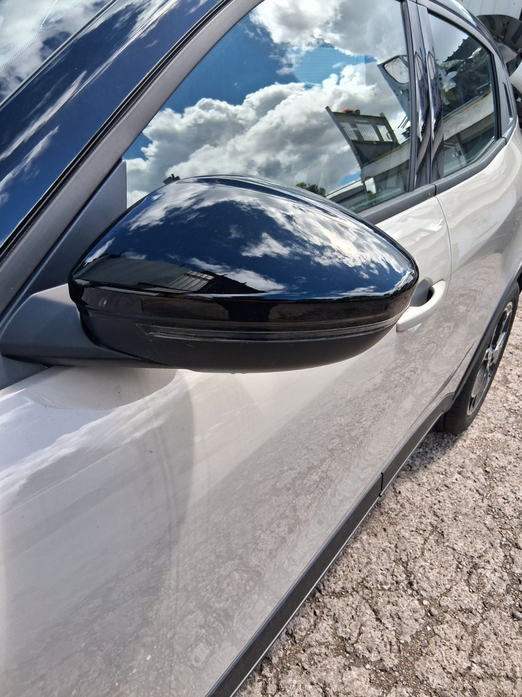2025 ALFA ROMEO JUNIOR NSF PASSENGER SIDE FRONT MANUALFOLD WING MIRROR GREY 640
