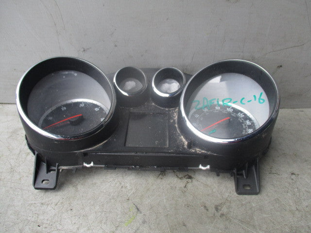 2016 VAUXHALL ZAFIRA C SPEEDOMETER INSTRUMENT CLUSTER