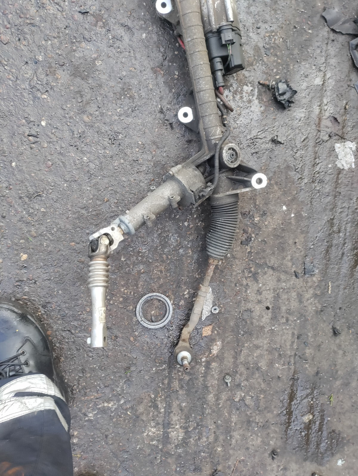 2012 BMW 5 SERIES F10 2.0 DIESEL POWER STEERING RACK 6852278