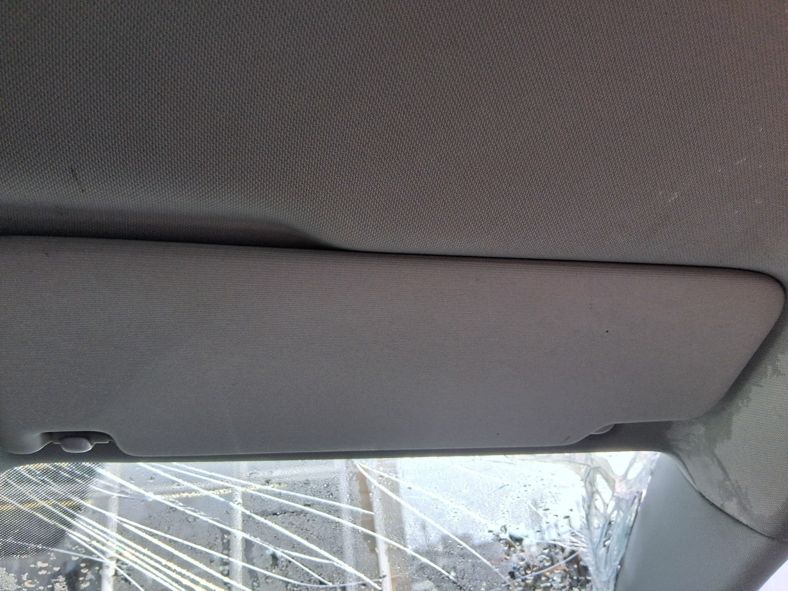 2016 VOLKSWAGEN GOLF MK7 OSF DRIVER SIDE FRONT RIGHT SUN VISOR SHADE