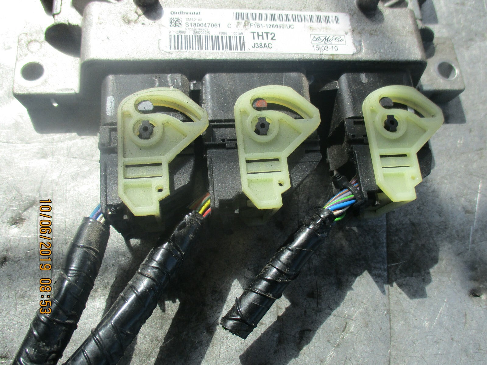 FORD FIESTA MK7 1.25 2017 ENGINE ECU S180047061