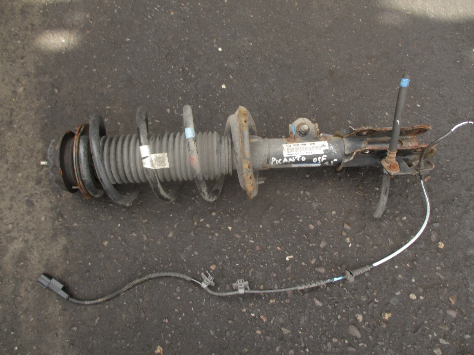 2021 KIA PICANTO MK3 1.0 PETROL OS DRIVER SIDE FRONT SHOCK ABSORBER 54660G6200