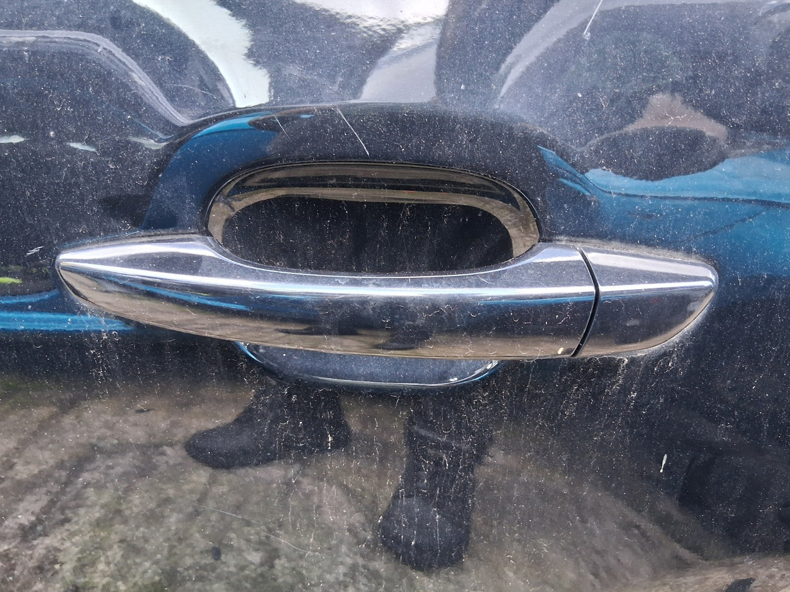 2021 CITROEN C3 MK3 NSR PASSENGER SIDE REAR LEFT EXTERIOR DOOR HANDLE