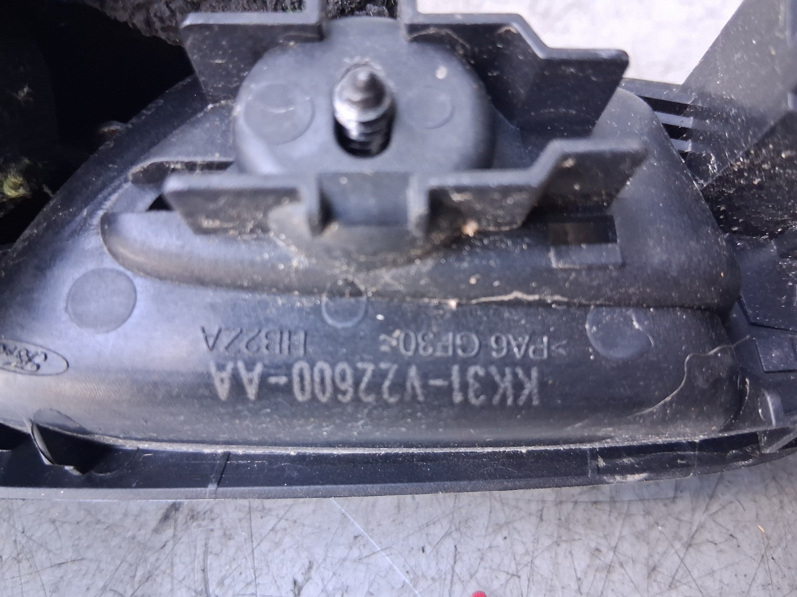 2023 FORD TRANSIT MK8 350 OSF DRIVER SIDE FRONT RIGHT DOOR HANDLE KK31V22600AA