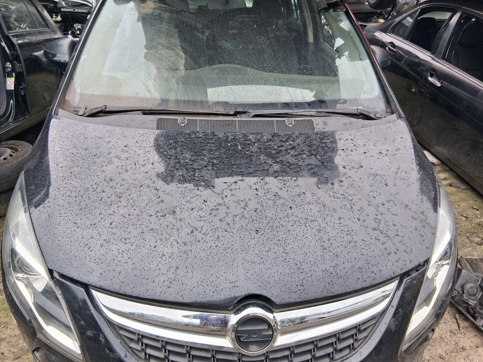 2014 VAUXHALL ZAFIRA C MK3 FRONT BONNET HOOD PANEL CARBON FLASH METALLIC 22C