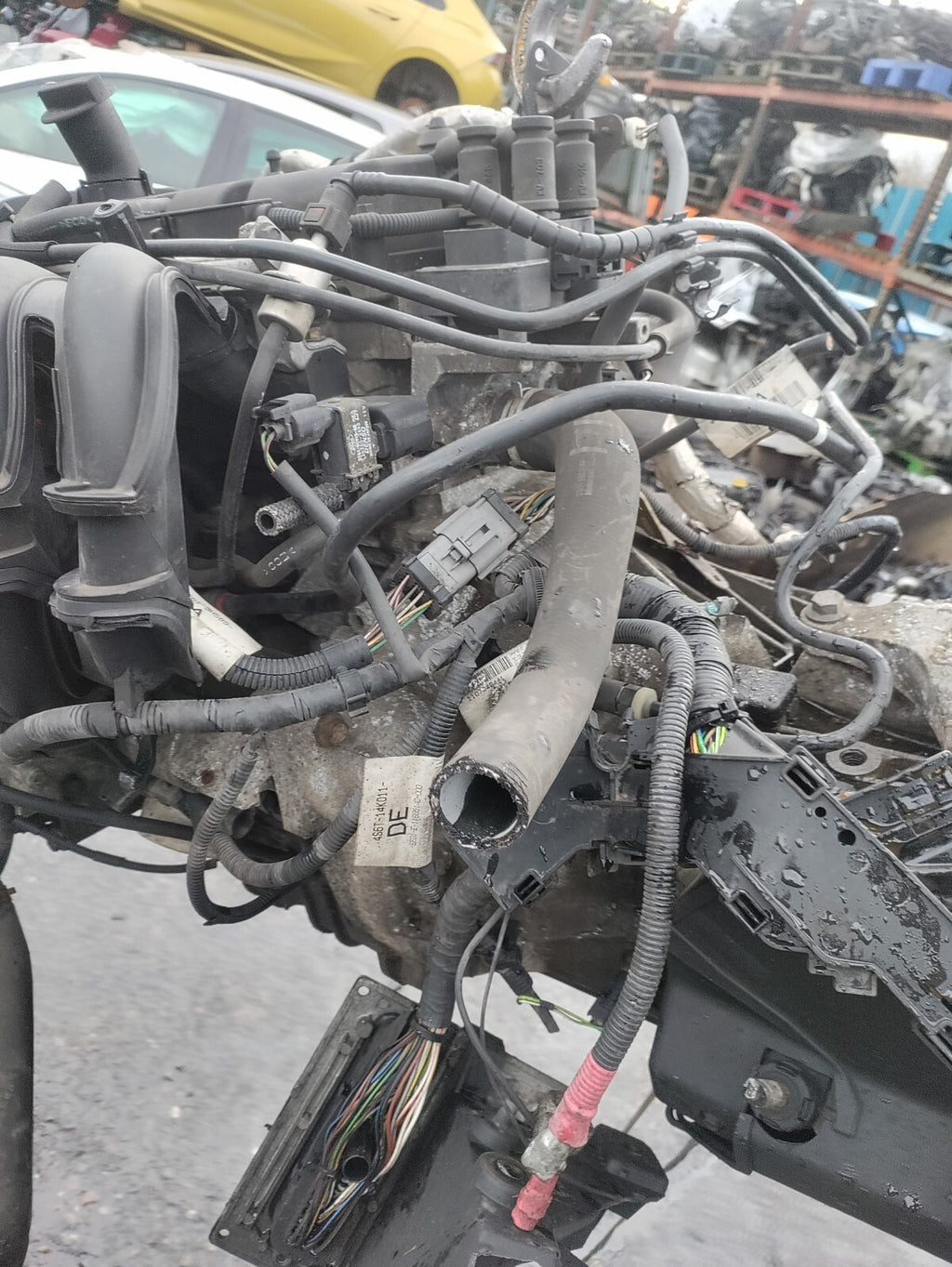 2005 FORD FIESTA MK6 1.4 PETROL ENGINE COMPLETE 75K MILEAGE FXJA