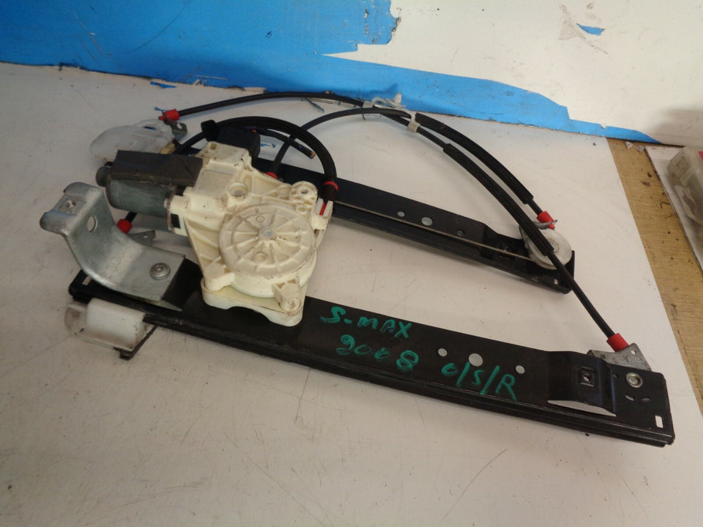 FORD S-MAX 2008 OSR DRIVER SIDE REAR DOOR WINDOW MOTOR AND REGULATOR