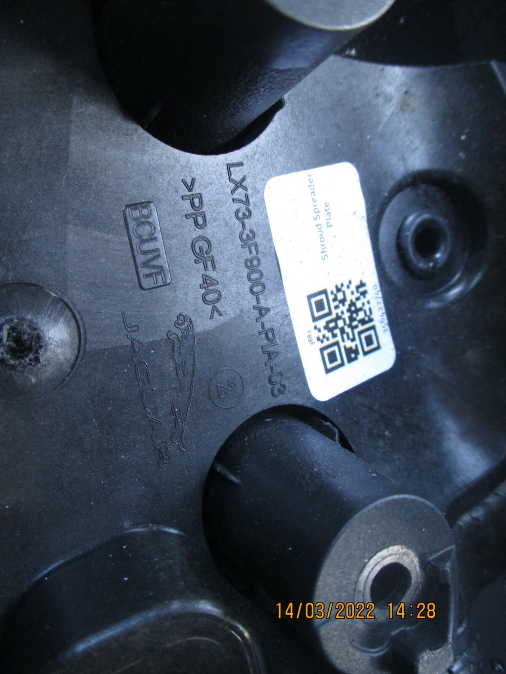 JAGUAR XE 2019 STEERING COLUMN COWLING COVER TRIM LX73-3F900-AA