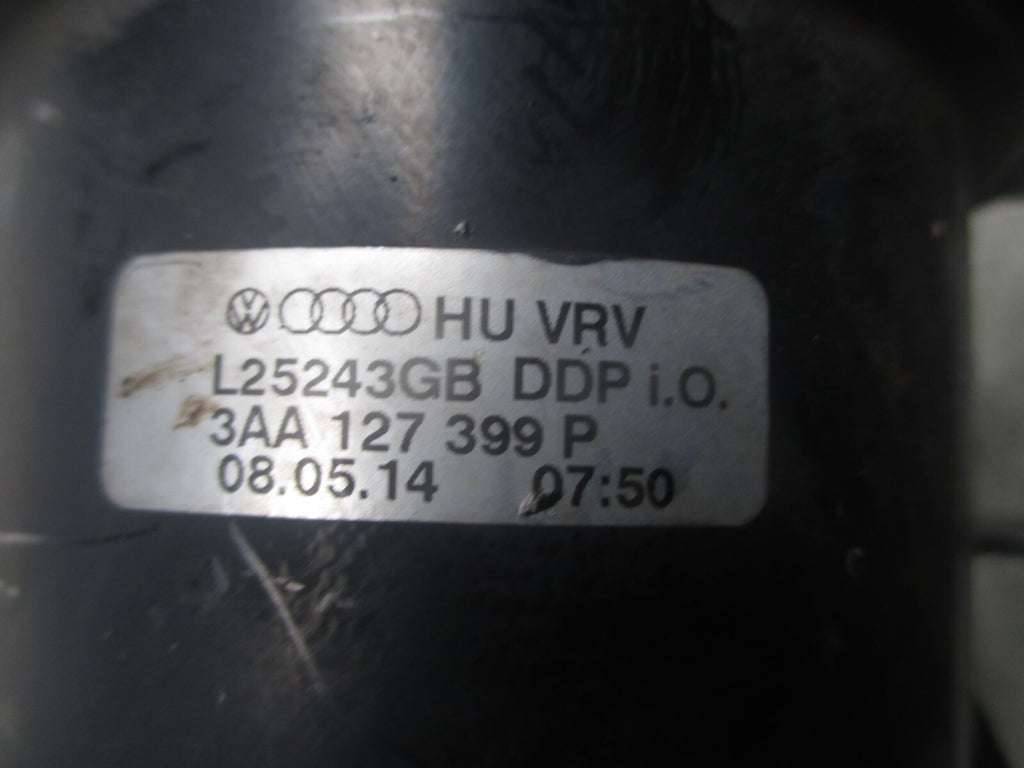 VW VOLKSWAGEN PASSAT B7 2014 FUEL FILTER HOUSING 3AA127399P