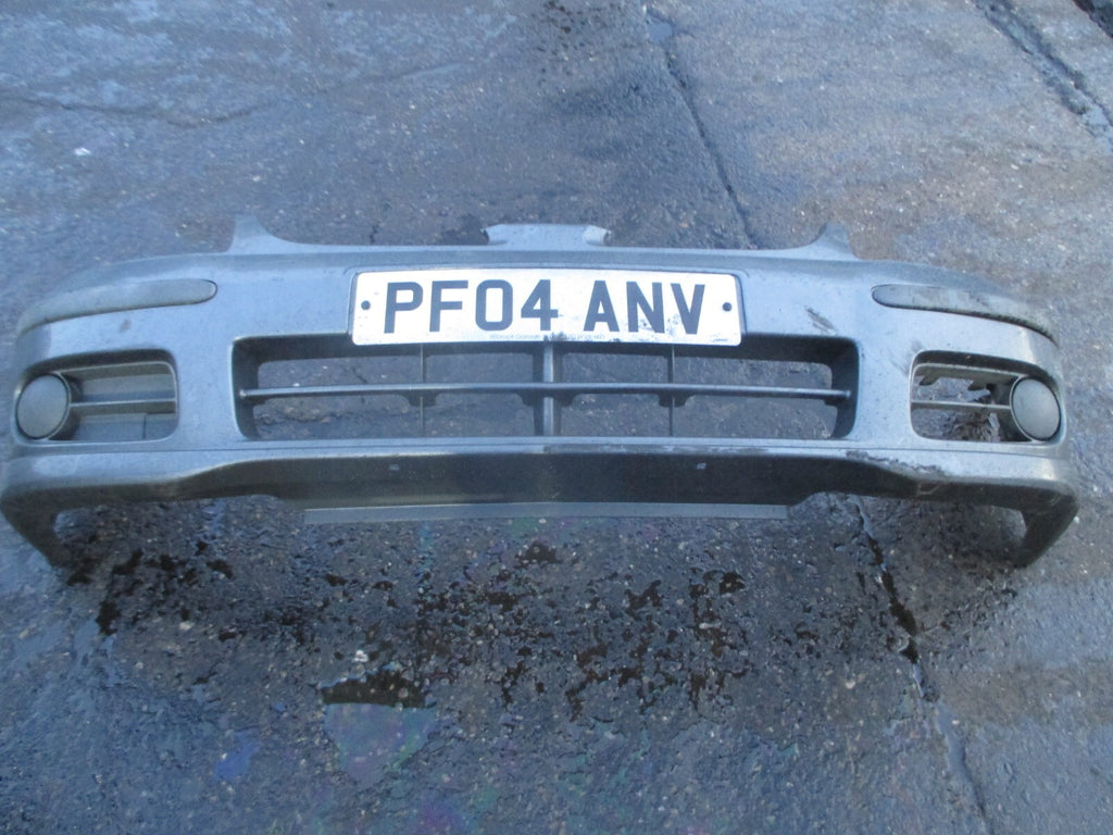 NISSAN ALMERA 2004 FRONT BUMPER IN GREY