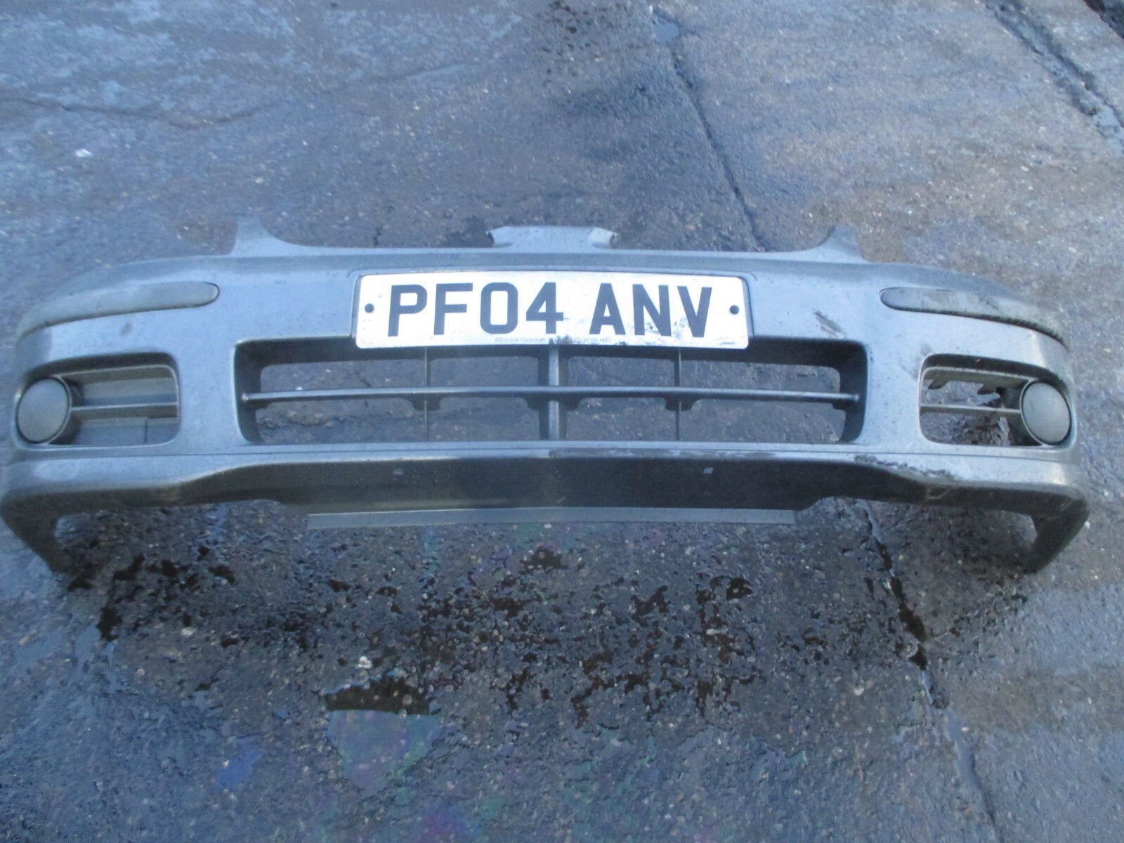 NISSAN ALMERA 2004 FRONT BUMPER IN GREY