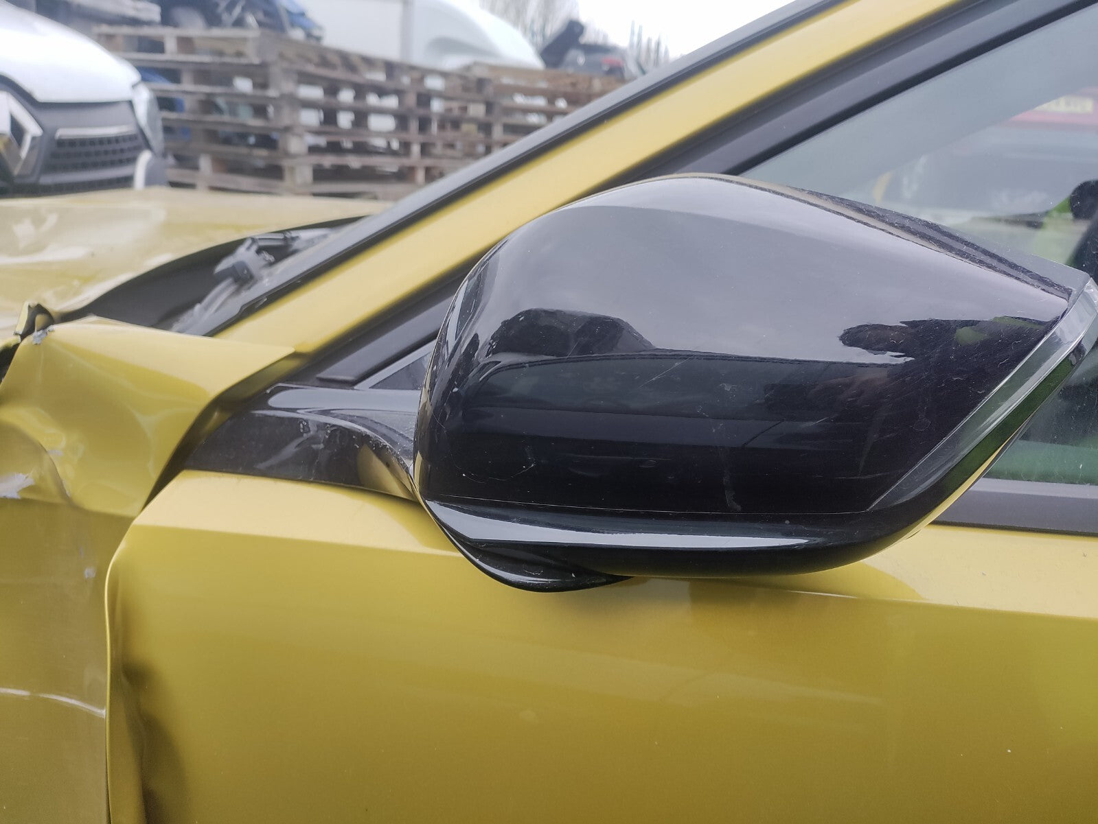 2023 VAUXHALL ASTRA L MK8 PASSENGER SIDE POWERFOLD WING MIRROR BLACK WITH CAMERA