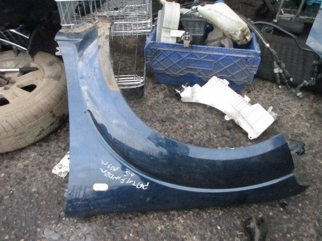 2006 NISSAN PATHFINDER R51 NSF PASSENGER SIDE FRONT WING PANEL BLUE BW9
