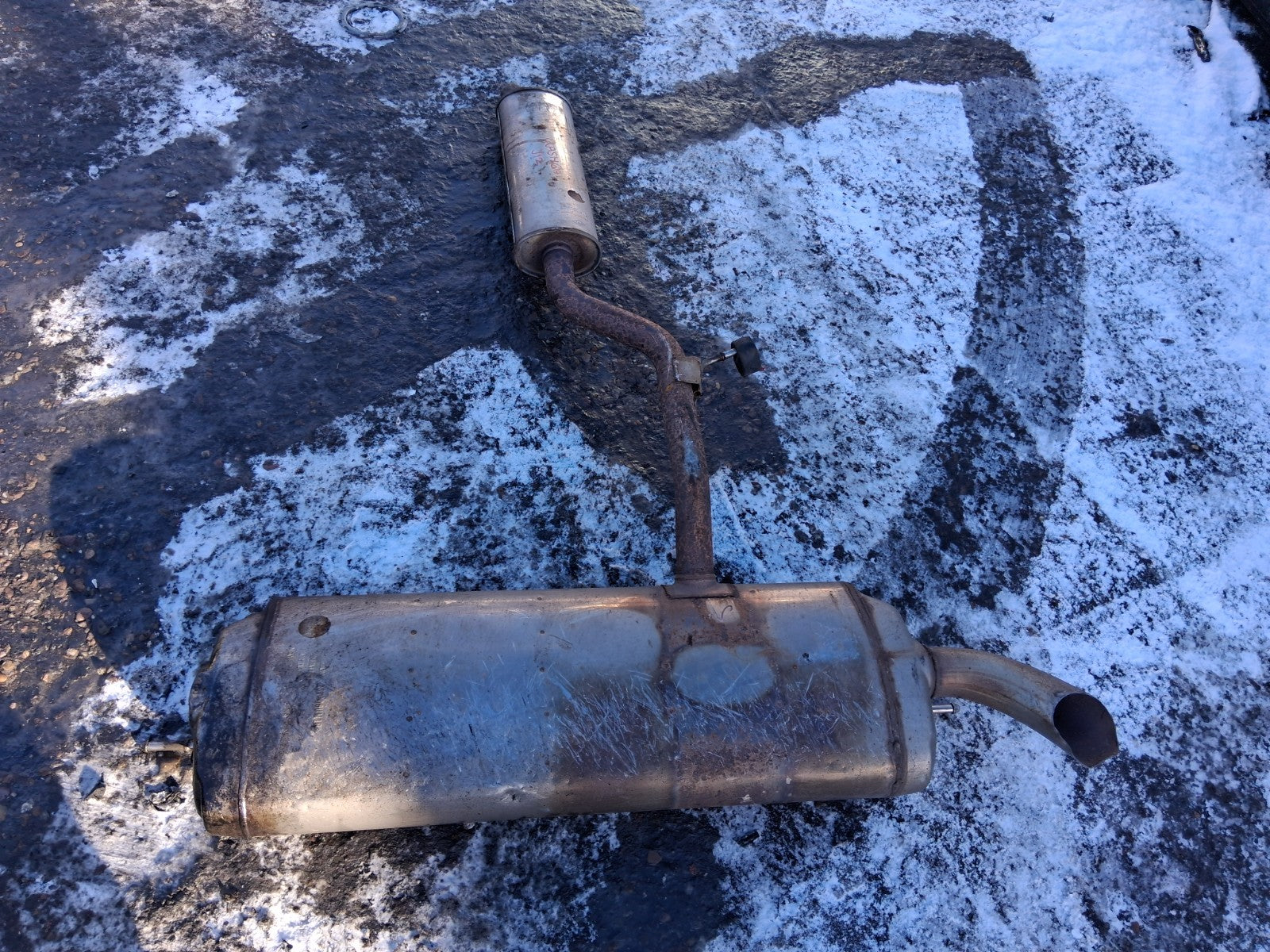 2024 NISSAN QASHQAI J12 MK3 1.5 HYBRID REAR BACK BOX EXHAUST