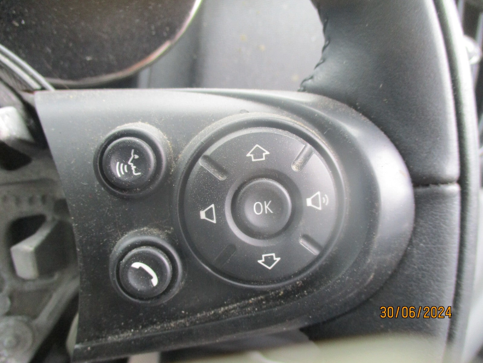 BMW MINI COUNTRYMAN F60 2021 3 SPOKE MULTIFUNCTION LEATHER STEERING WHEEL