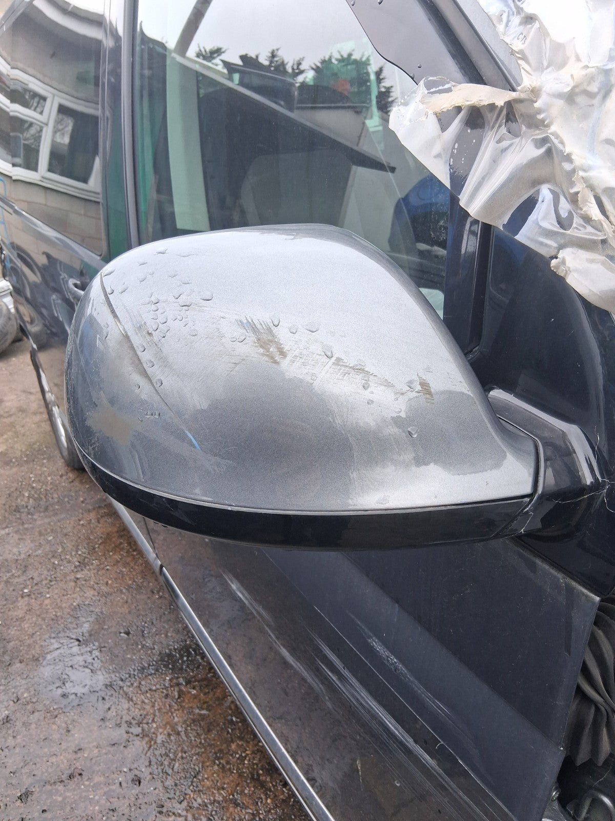 2023 VOLKSWAGEN CARAVELLE T6.1 OSF DRIVER SIDE FRONT RIGHT WING MIRROR GREY