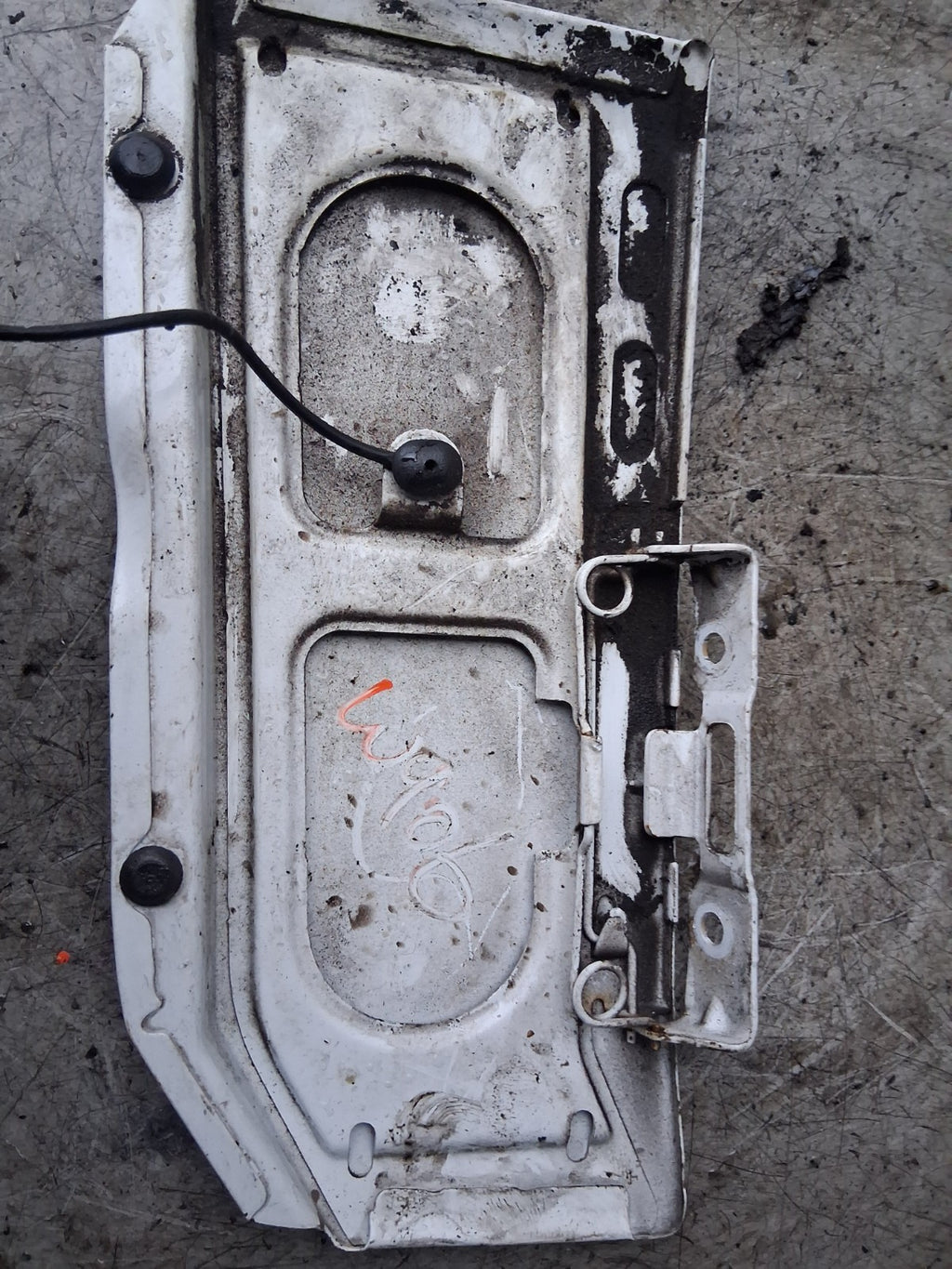 2016 MERCEDES SPRINTER MK2 W906 FUEL FLAP LID COVER WHITE A0004705805001