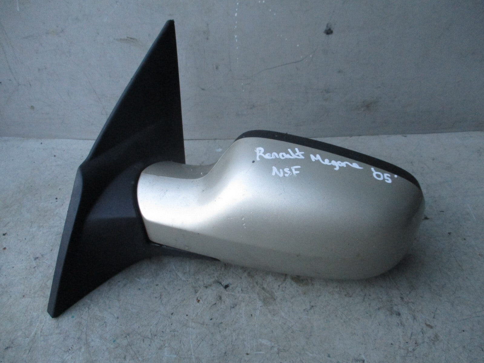 RENAULT MEGANE 2007 MK2 NSF FRONT PASSENGER SIDE WING MIRROR