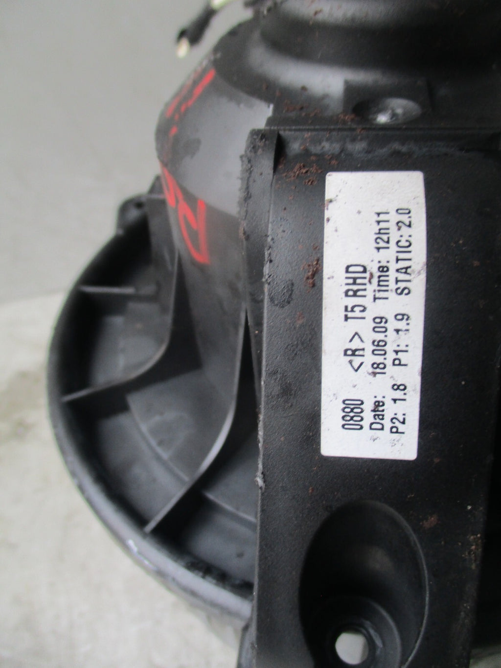 2011 LAND ROVER HEATER BLOWER MOTOR FAN MOTOR 17360045
