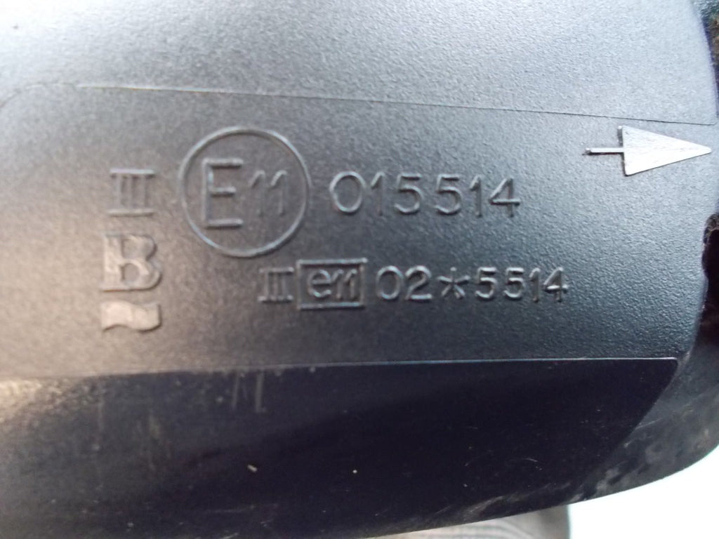 2002 MG ZR OS DRIVERS SIDE MANUAL WING MIRROR DOOR MIRROR BLUE E11015514