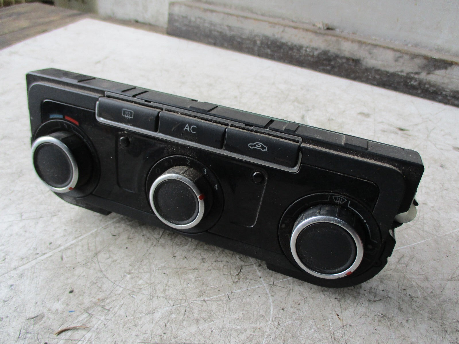 VW VOLKSWAGEN GOLF MK6 2010 HEATER AC CLIMATE CONTROL SWITCH